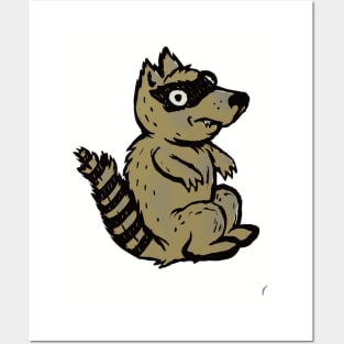 Racoon Posters and Art